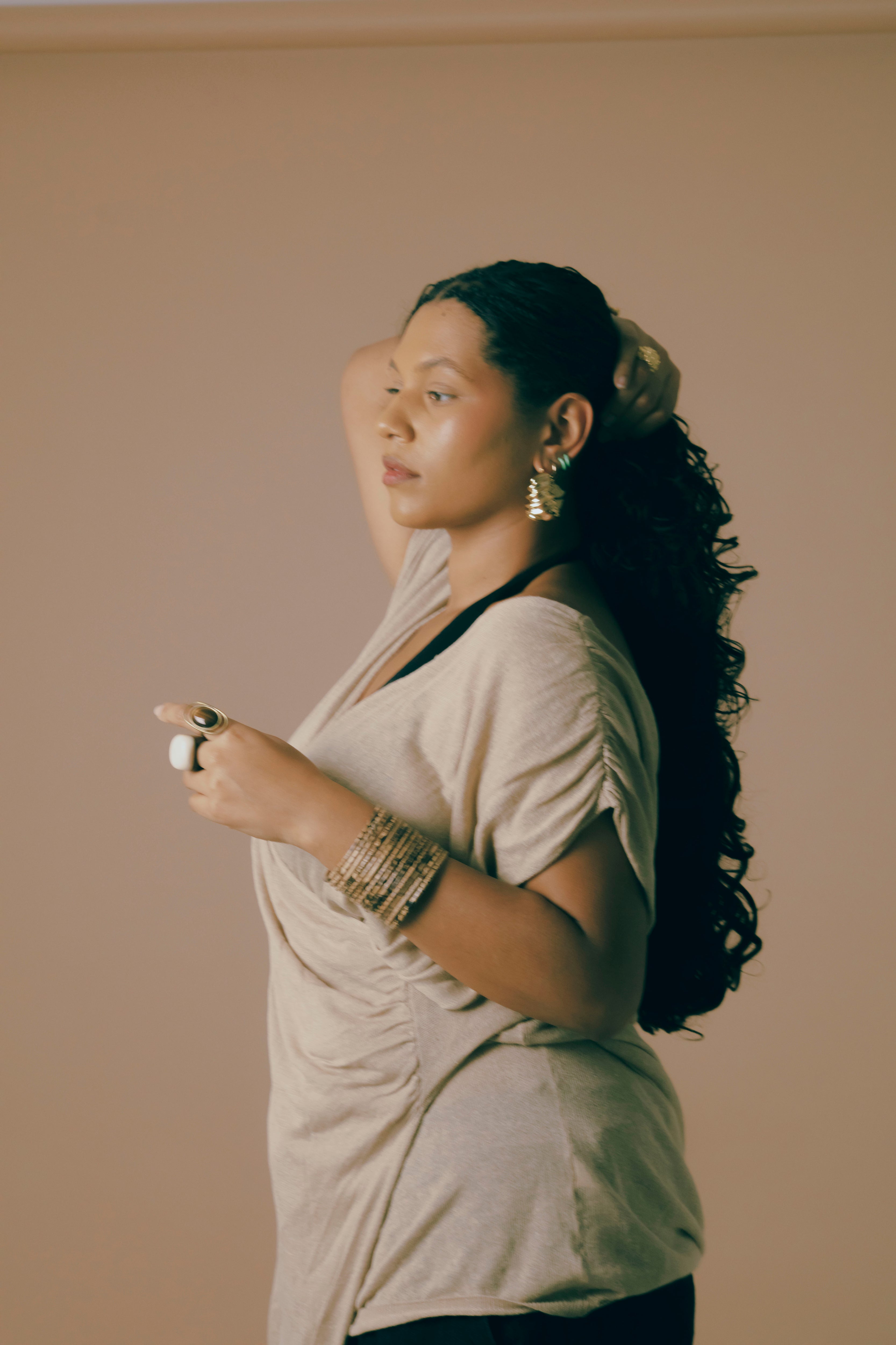 Snake Skin Slim Bangle