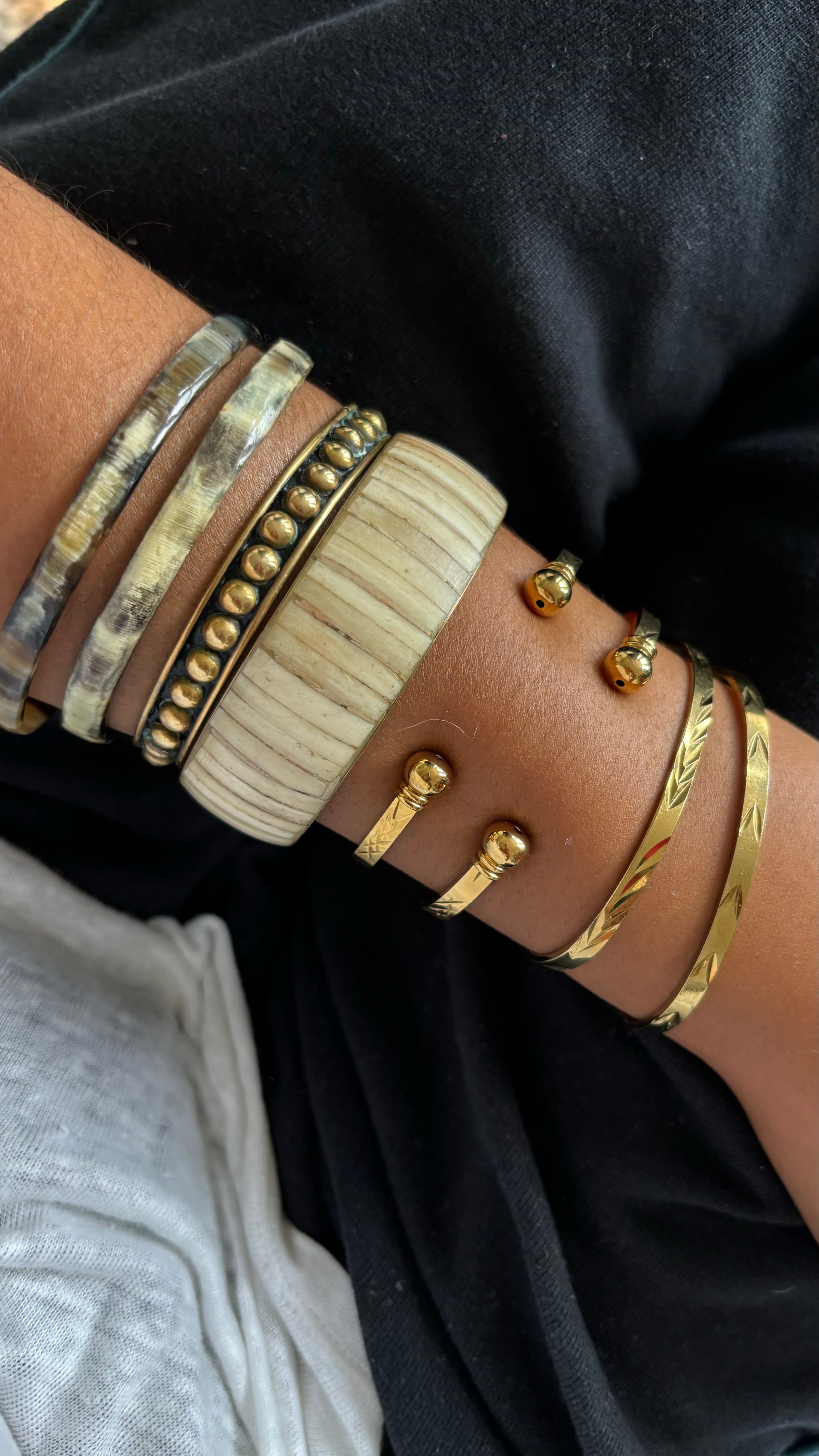 Fish Bone Bangle